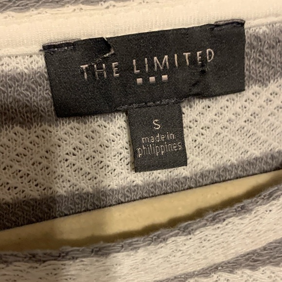 SOLD S Très Bien textured striped lightweight top - Picture 3 of 9